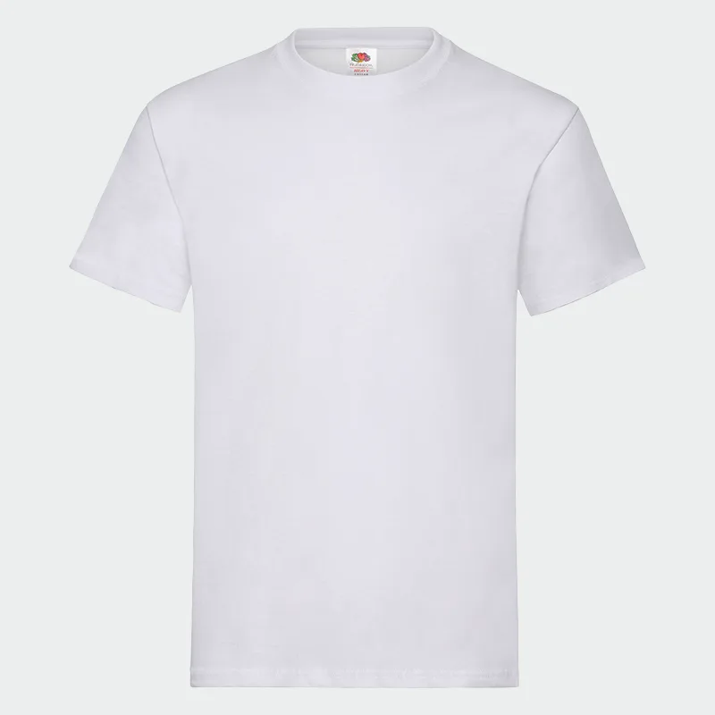 Majica Fruit of the Loom HEAVY T, bela barva