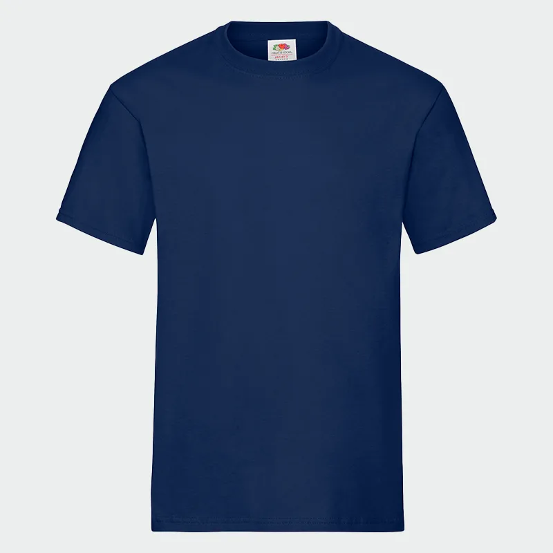 Majica Fruit of the Loom HEAVY T  v temno modri barvi