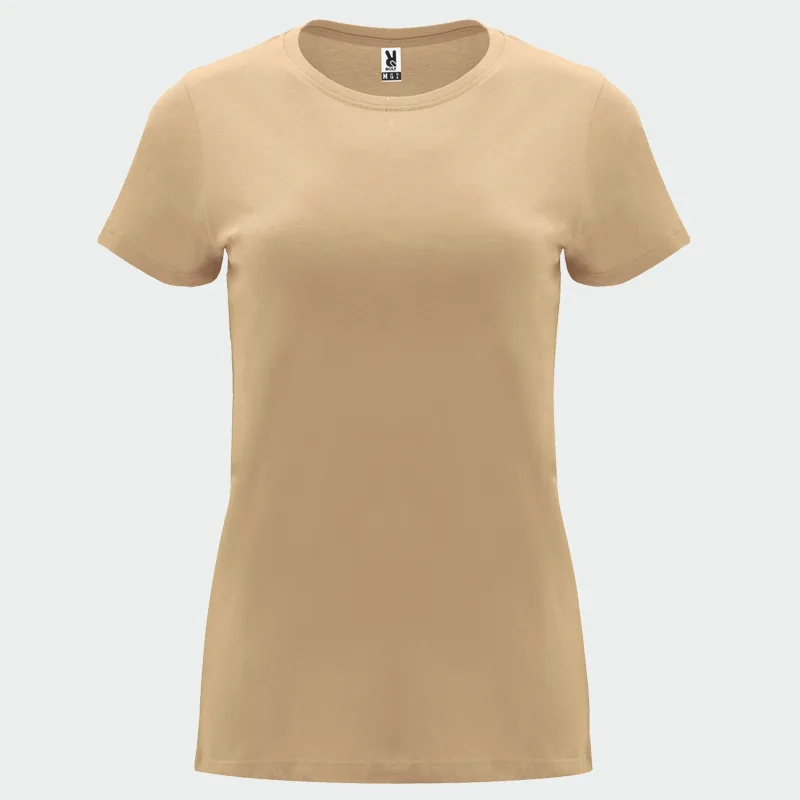 Ženska majica Roly CAPRI, barva pesek, velikost L
