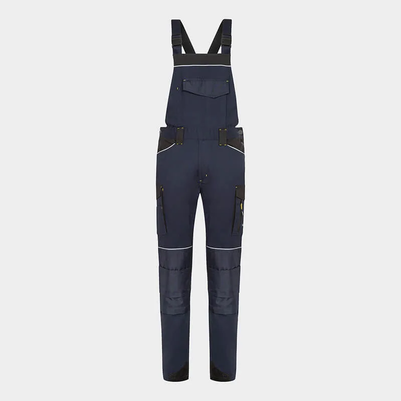 Delovne hlače z naramnicami BWOLF DAYTONA, barva Navy, velikost L