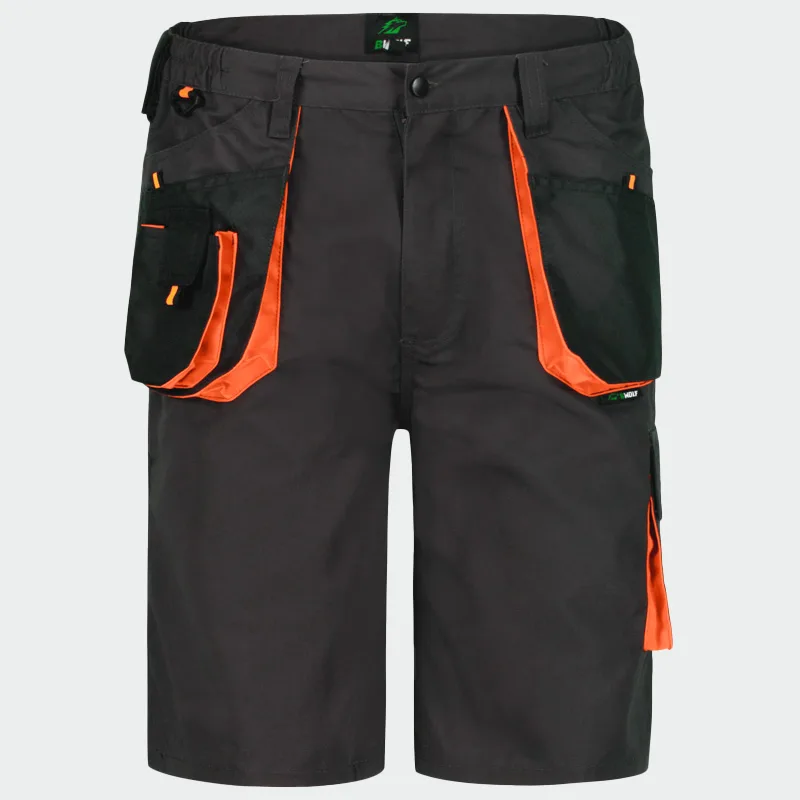 Delovne kratke hlače BWOLF ATLAS s, barva temno siva, velikost 3XL