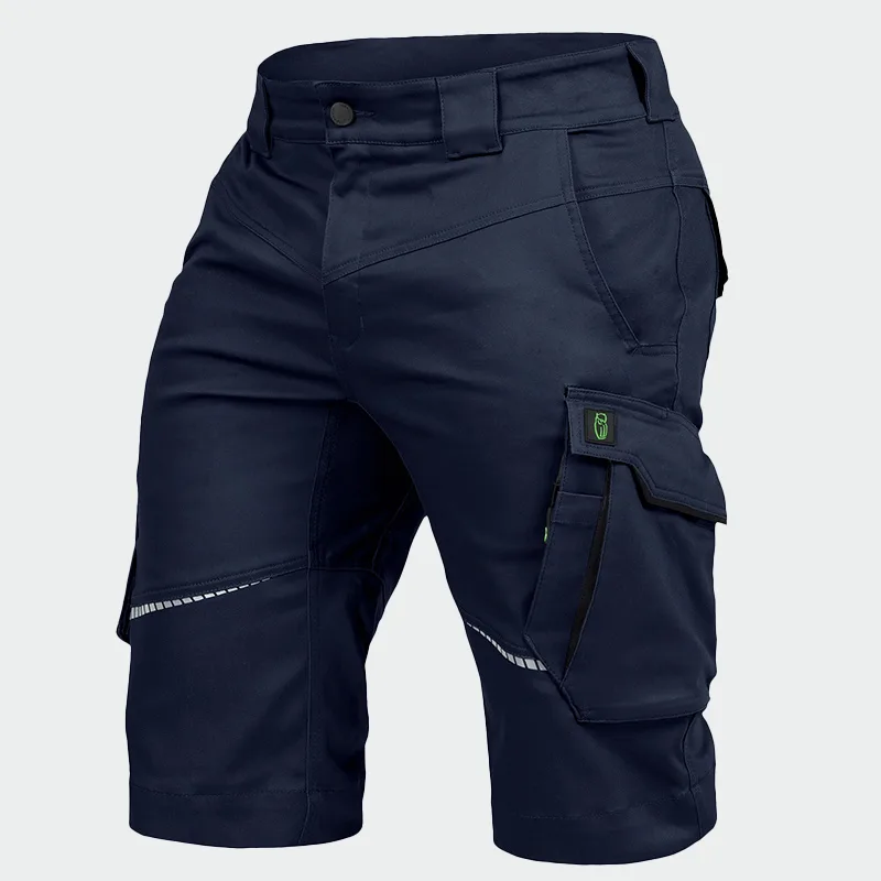 Delovne kratke hlače Leibwächter FLEXK, barva Navy, velikost 56