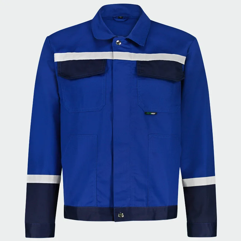 Poletna delovna jakna BWOLF CHAR, barva Royal Blue, velikost 4XL