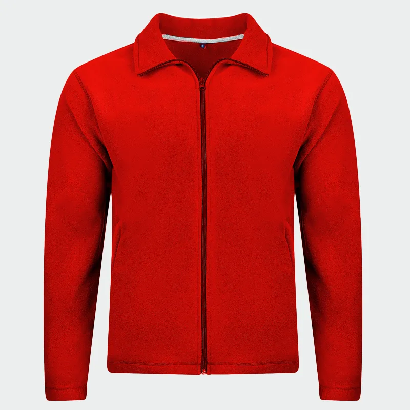 Fleece jakna BWOLF HUNTER, rdeča barva