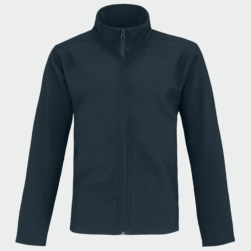 Softshell jakna iz kolekcije B&C, ID.701, temno modra barva, velikost S