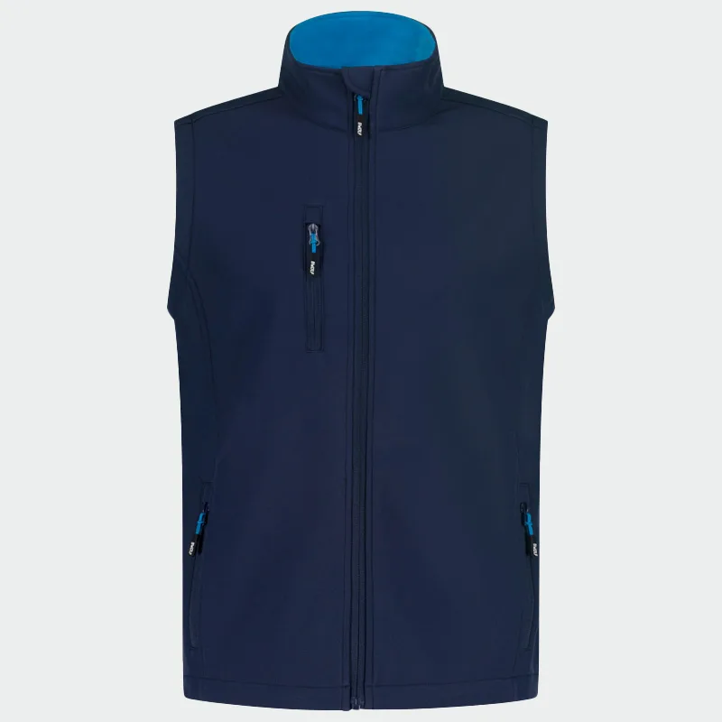 Softshell jopica BWOLF GRIN, barva: temno modra, velikost: 2XL