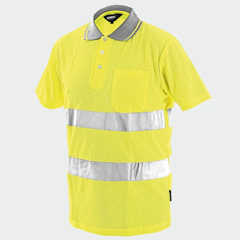 Majica z visoko vidljivostjo CXS DOVER, rumene barve