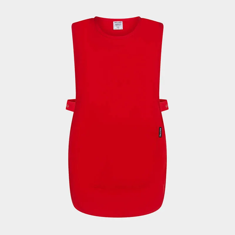 Delovni predpasnik PALLTEX AMPATO, rdeče barve, velikost L/XL