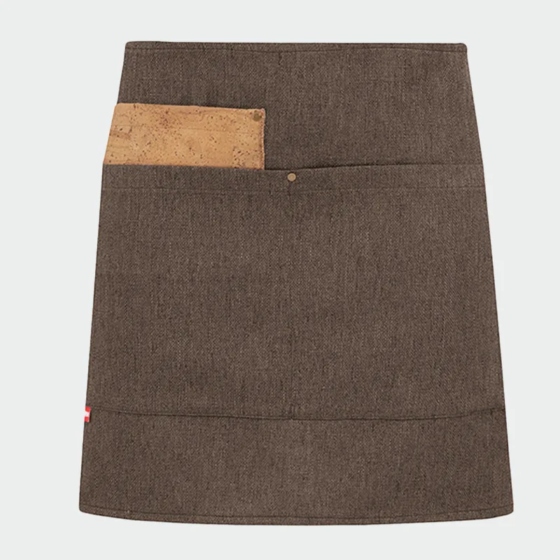 Delovni predpasnik Toma Youniform SHABBY SHORT, rjava barva