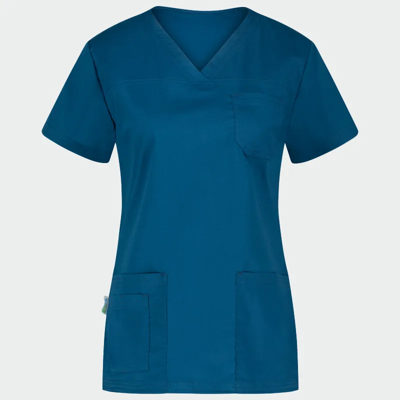 Operacijska bluzka Bwell ANDREA, barva Caribbean Blue, velikost 56