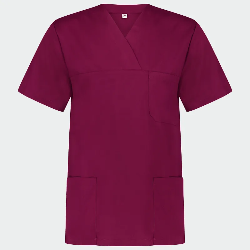 Bwell ANGEL majica za delo, barva Bordeaux, velikost S