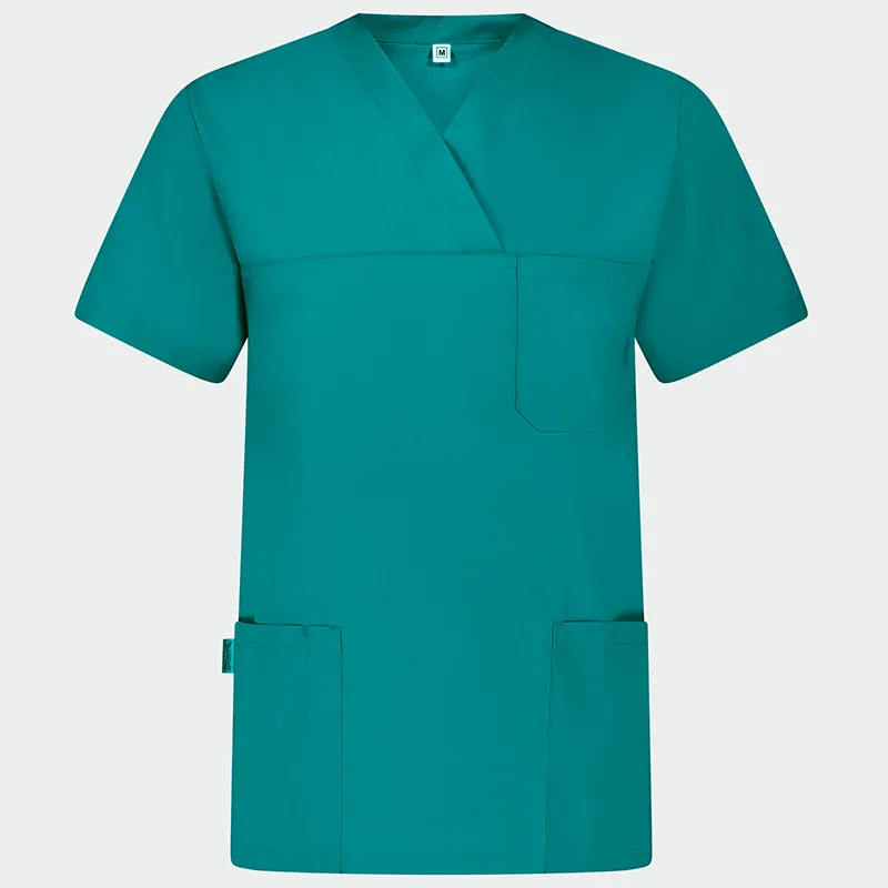 Bwell ANGEL majica za delo, barva Caribbean Green, velikost L