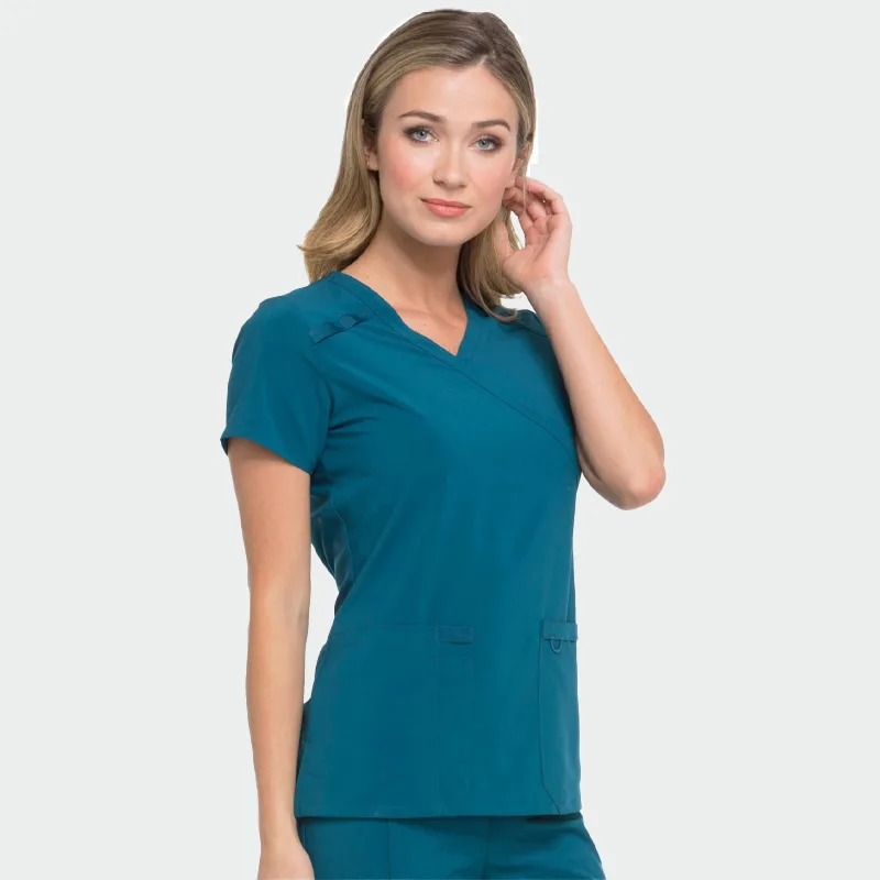 Delovna bluzka Dickies DICKIES DKE625, barva Caribbean Blue, velikost 3XL