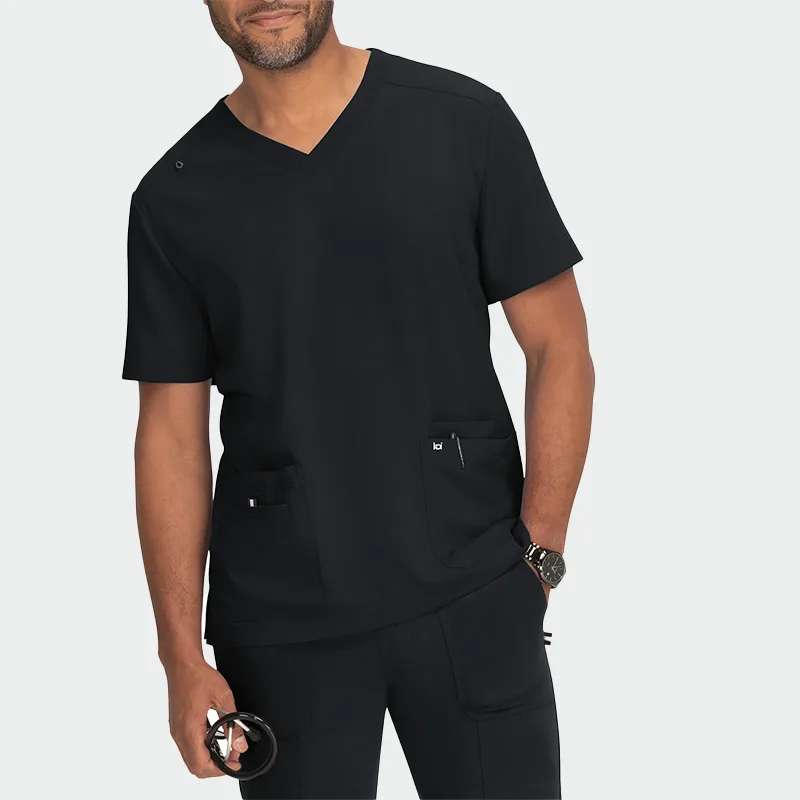Delovna bluza KOI Design NEXT GEN 672, črna barva, velikost 4XL