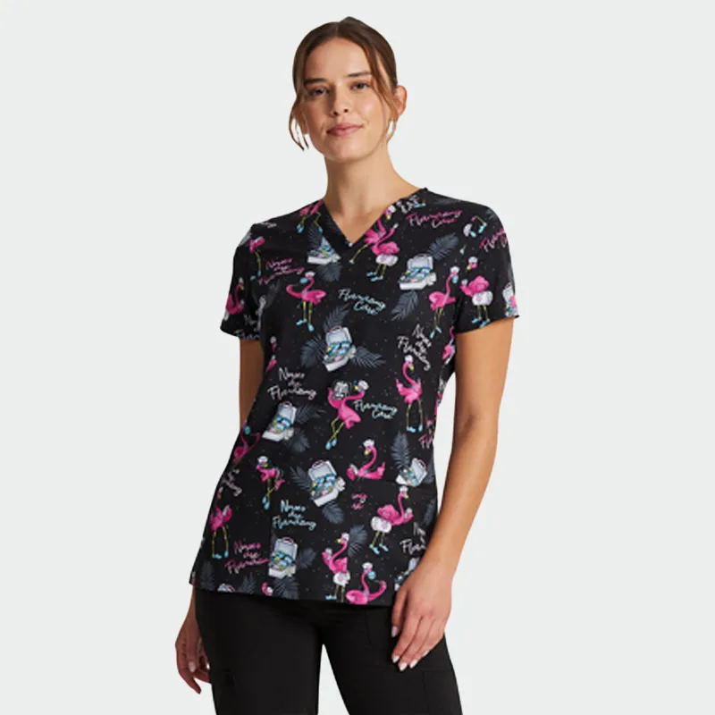 Delovna majica Dickies EDS DK717 z natisnjenim motivom »Flamazing Care«, velikost XL