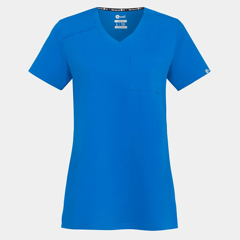 Delovna bluzka Bwell AURELIA, tunika, barva kraljevsko modra, velikost XL