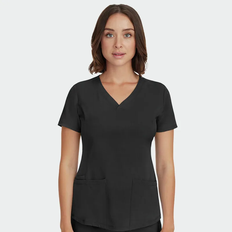 Operacijska bluzka Healing Hands HH MONICA, črna barva, velikost 3XL