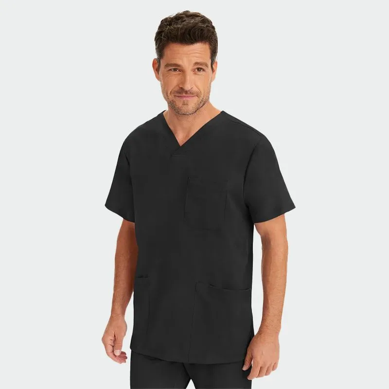 Operacijska bluzka Healing Hands HH MATHEW, črna barva, velikost 2XL