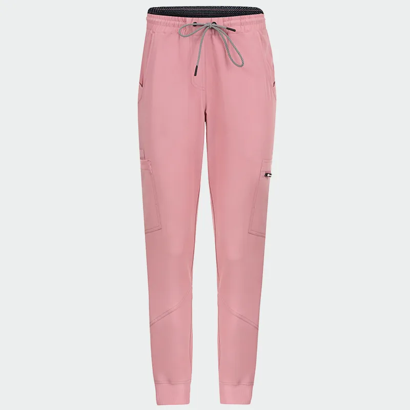 Hlače za piling Bwell RICCI, barva mauve, velikost S