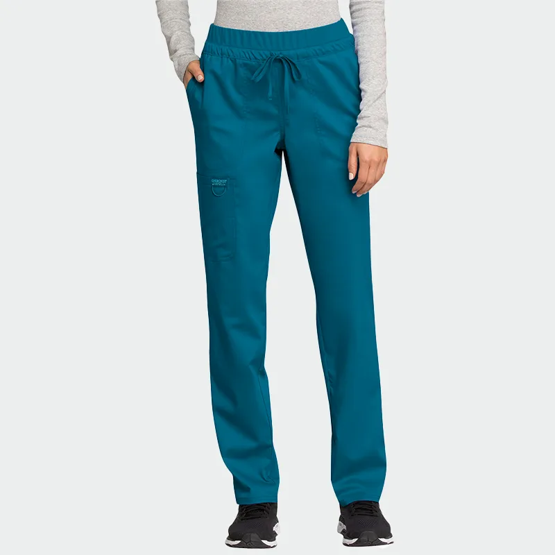 Delovne hlače CHEROKEE REVOLUTION WWE105, barva Caribbean Blue, velikost 2XS