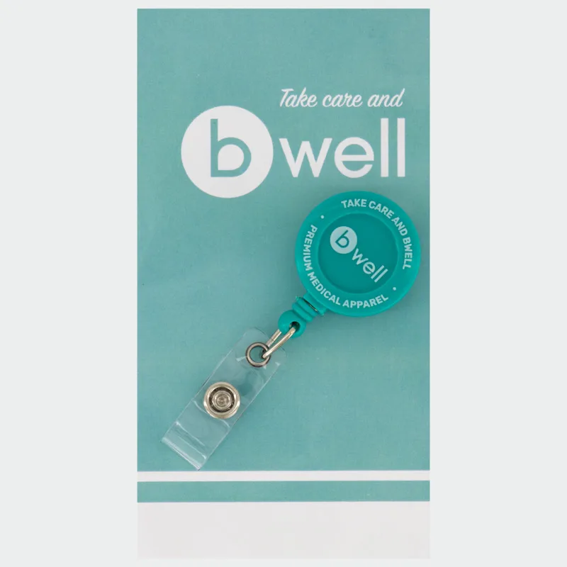 Nosilec za izkaznico Bwell BADGE, barva turkizna
