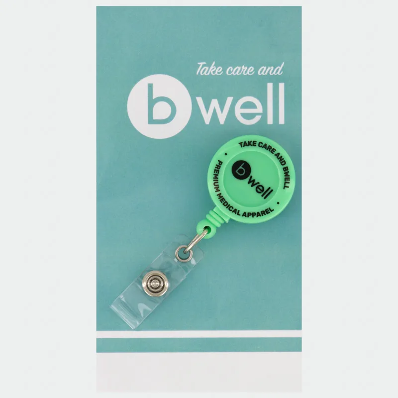 Nosilec za izkaznico Bwell BADGE, zelena barva