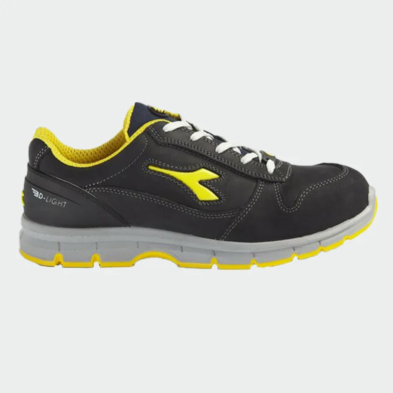 Nizki delovni čevlji s kapico na prstih Diadora RUN S3, modra barva