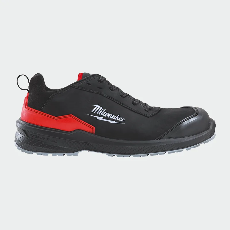 Nizki delovni čevlji s kapico na prstih MILWAUKEE FLEXTRED LOW S3S, črni