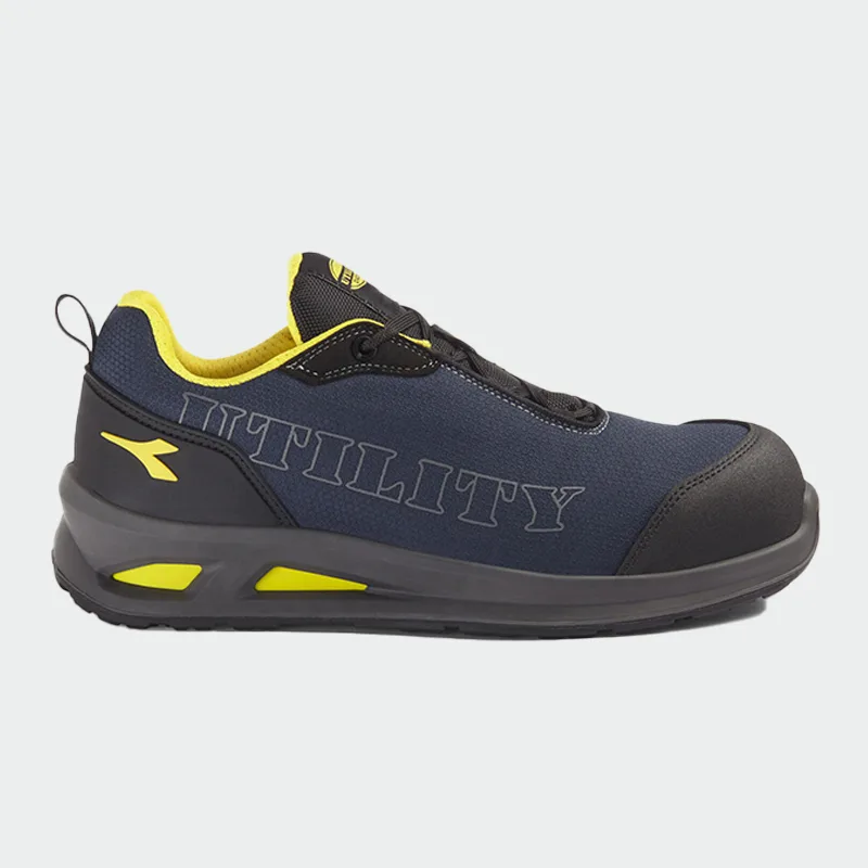 Nizki delovni čevlji s kapico na prstih Diadora SMART SOFTBOX LOW S1PL, modra barva