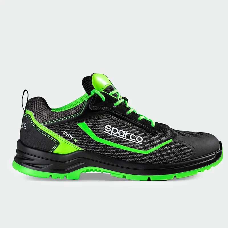 Nizki delovni čevlji s kapico na prstih Sparco INDY FORESTER Low S3S, črni