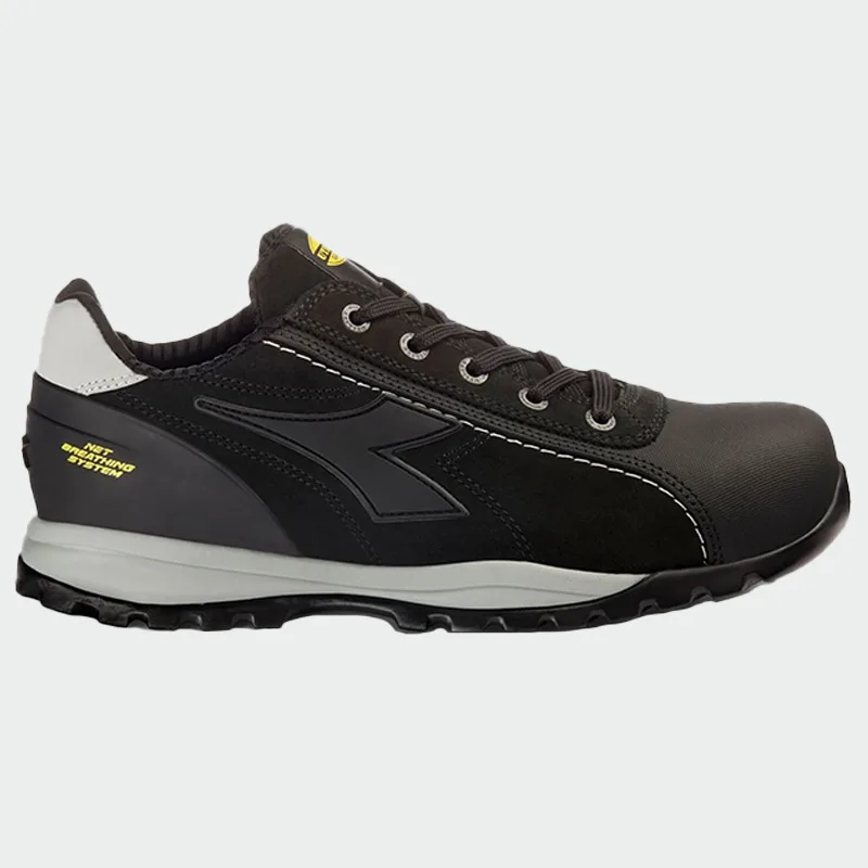Nizki delovni čevlji s kapico na prstih Diadora GLOVE NET LOW S3L, črni