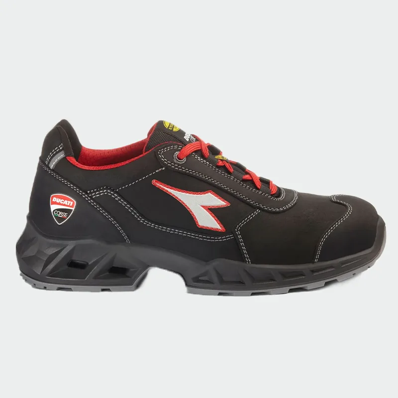 Nizki delovni čevlji s kapico na prstih Diadora SHARK ENGINE LOW S3S, črni