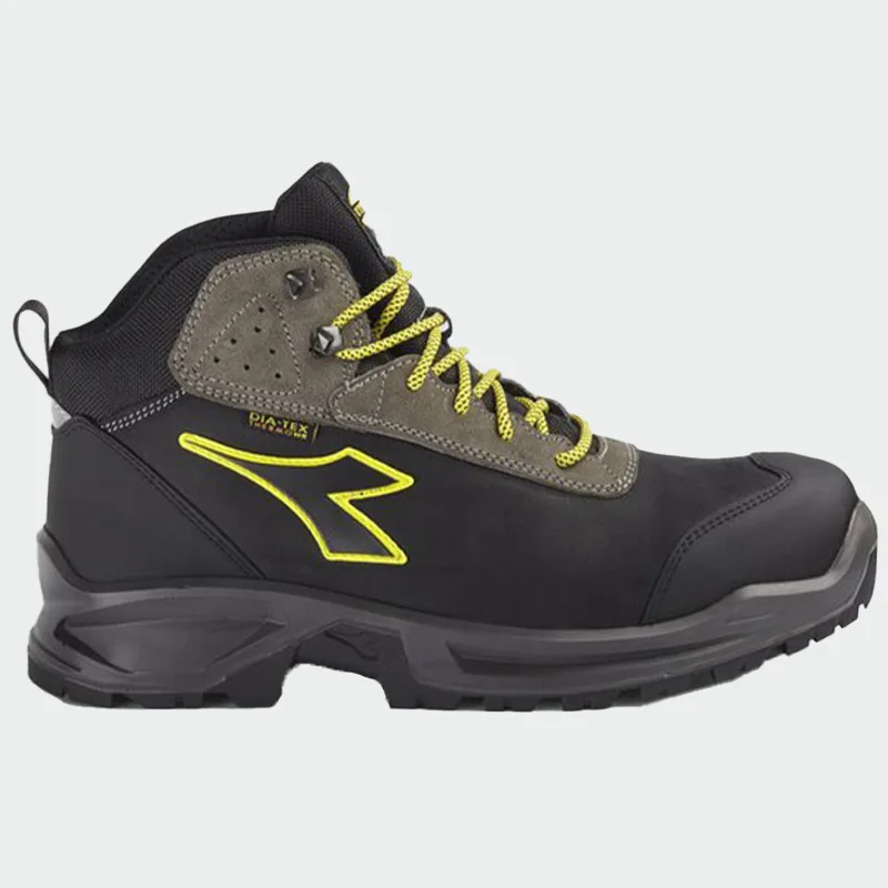 Delovni čevlji z zaščitno kapico Diadora SPORT DIATEX MID S3, črni