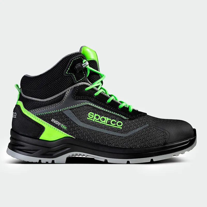 Delovni čevlji z zaščitno kapico Sparco INDY RANGER Mid S3S, črni