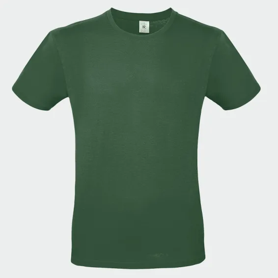 Majica iz kolekcije B&C #E150, barva stekleno zelena, velikost 2XL