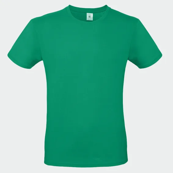 Majica iz kolekcije B&C #E150, barva Kelly Green