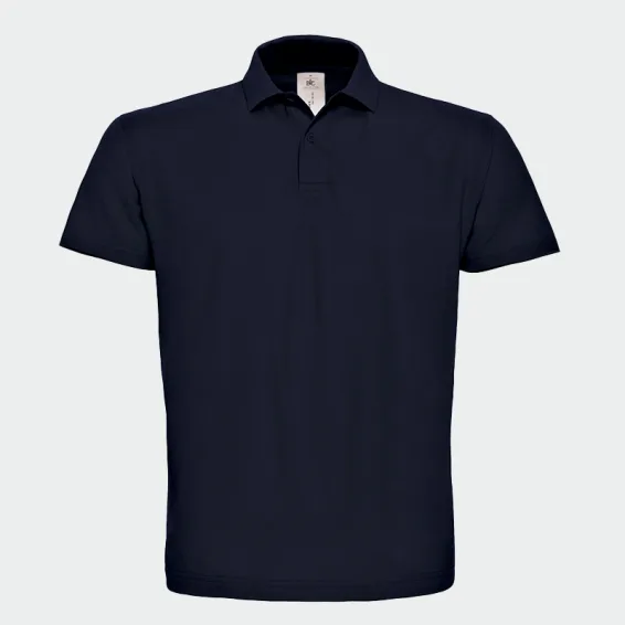 Polo majica iz kolekcije B&C, ID.001, temno modra barva, velikost XS