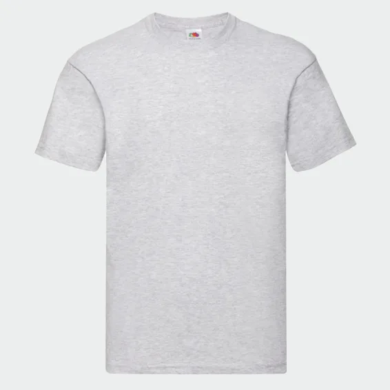 Majica Fruit of the Loom ORIGINAL T, barva siva melirana