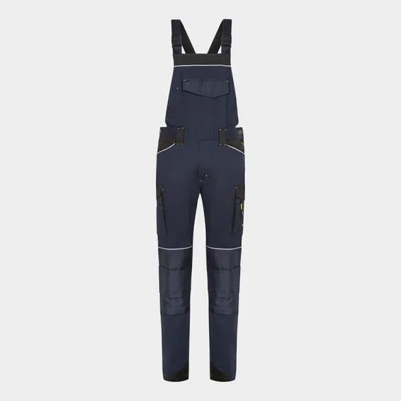 Delovne hlače z naramnicami BWOLF DAYTONA, barva Navy, velikost L