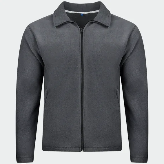 Fleece jakna BWOLF HUNTER, barva temno siva, velikost M