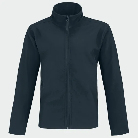 Softshell jakna iz kolekcije B&C, ID.701, temno modra barva, velikost M