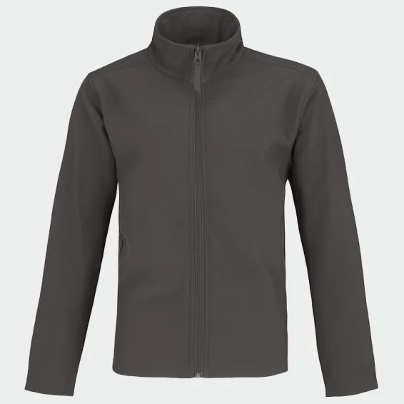 Softshell jakna iz kolekcije B&C, ID.701, barva: temno siva