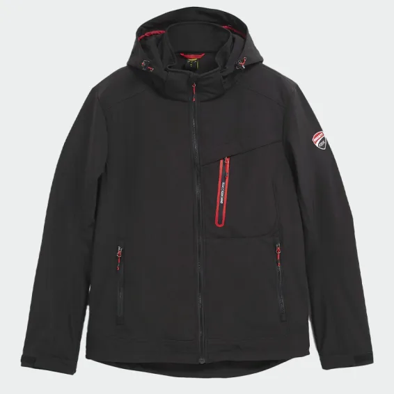 Softshell jakna Diadora JACKET DUCATI, črna barva