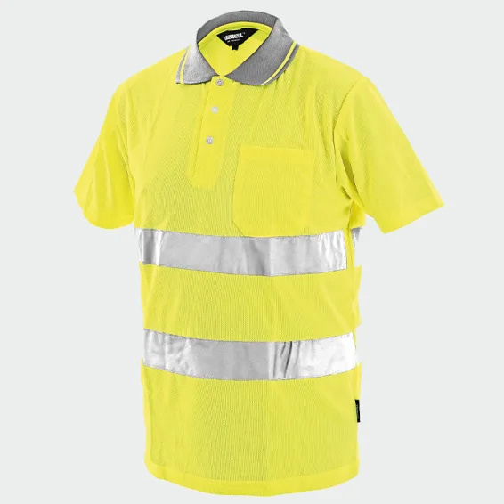 Majica z visoko vidljivostjo CXS DOVER, rumene barve