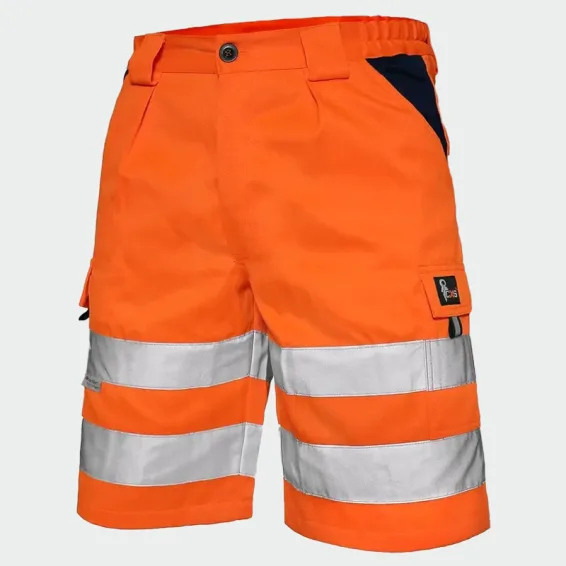 Kratke hlače Hi Vis CXS NORWICH, oranžne barve