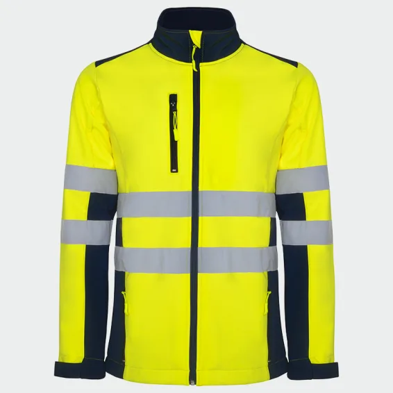 Odsevna jakna Roly ANTARES HV, rumena barva, velikost 4XL