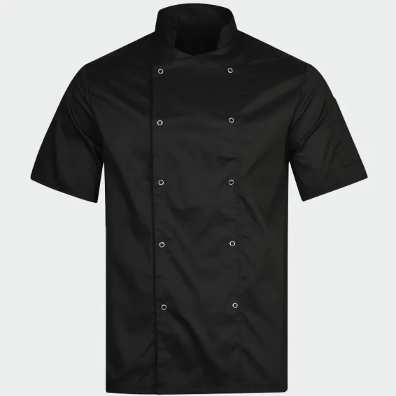 Kuharska jakna PALLTEX NOZOMI, črna barva, velikost 2XL