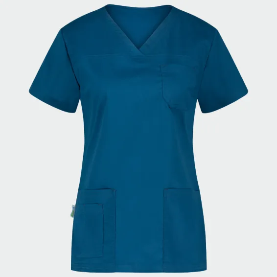Operacijska bluzka Bwell ANDREA, barva Caribbean Blue, velikost 56
