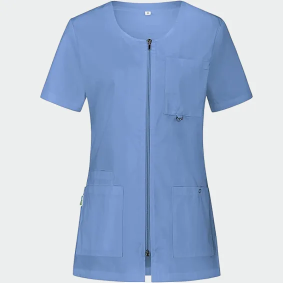 Operacijska bluzka Bwell STELLA, barva Medical Blue