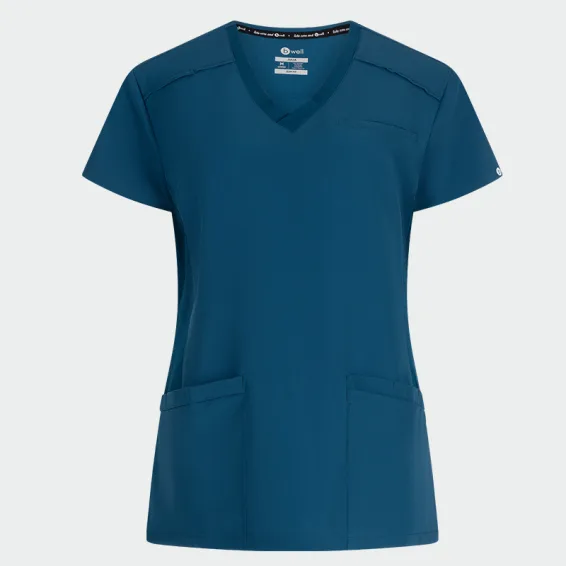 Majica brez rokavov Bwell JULIA, barva Caribbean Blue, velikost XS